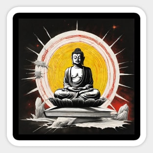 buddha Sticker